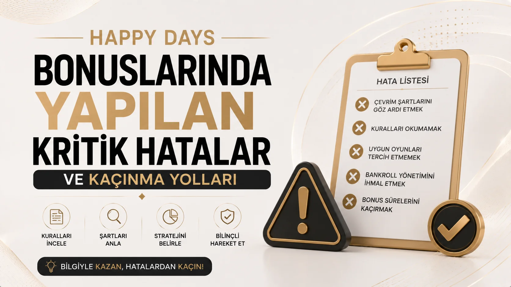 Happy Days Bonuslarında Yapılan Kritik Hatalar ve Kaçınma Yolları