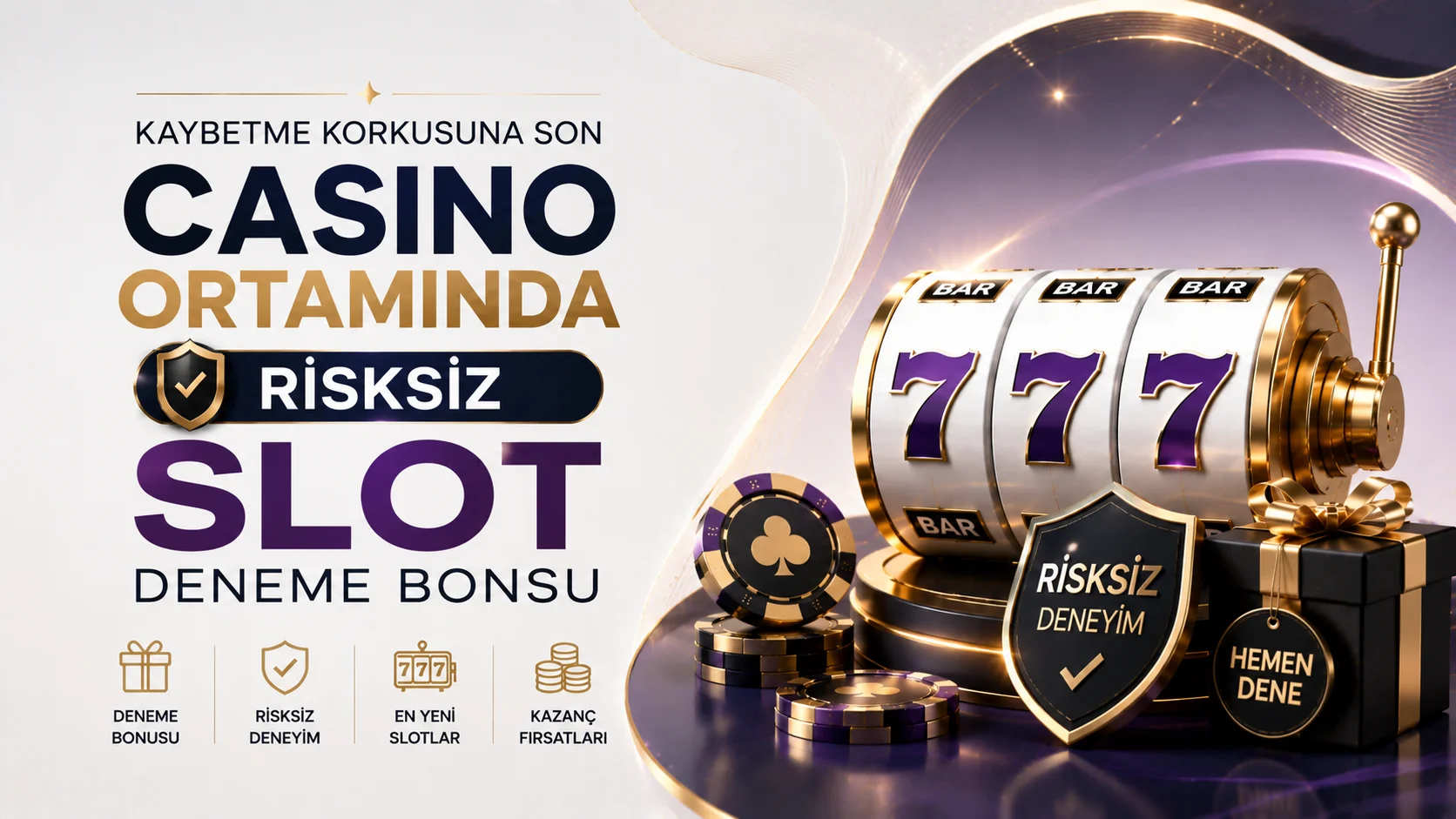 Kaybetme Korkusuna Son Casino Ortamında Risksiz Slot Deneme Bonusu