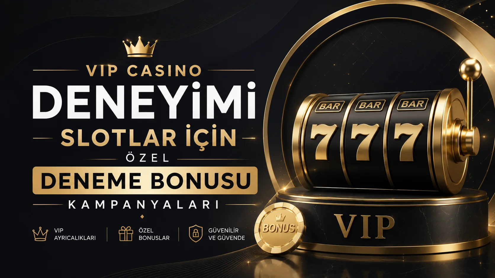 VIP Casino Deneyimi Slotlar İçin Özel Deneme Bonusu Kampanyaları